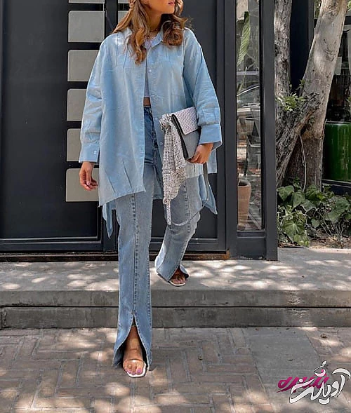 استایل تابستانی با مانتو لینن